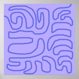 Poster abstrato moderna