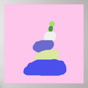 Poster abstrato moderna