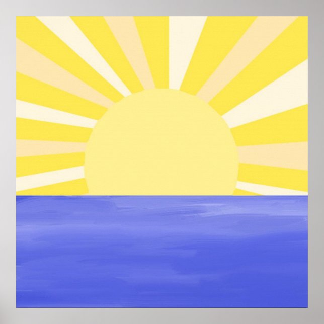 Poster abstrato moderna (Frente)