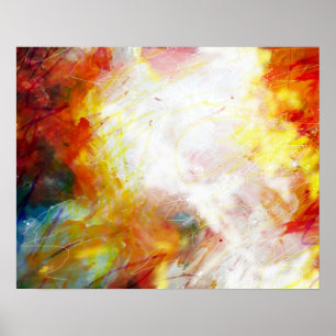 Poster abstrato moderno do impressão da arte da