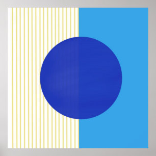 Poster abstrato molda arte