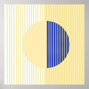 Poster abstrato molda arte