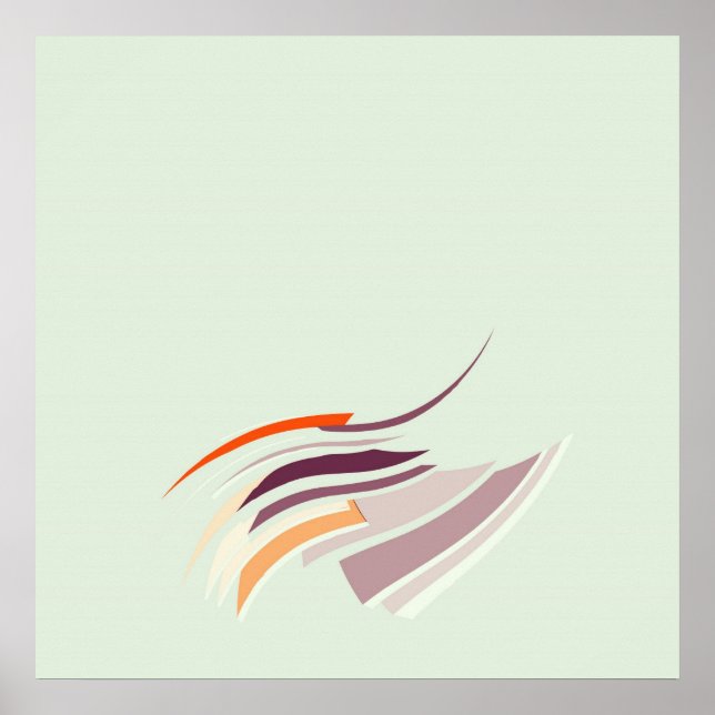 Póster Abstrato nº 024 (Frente)