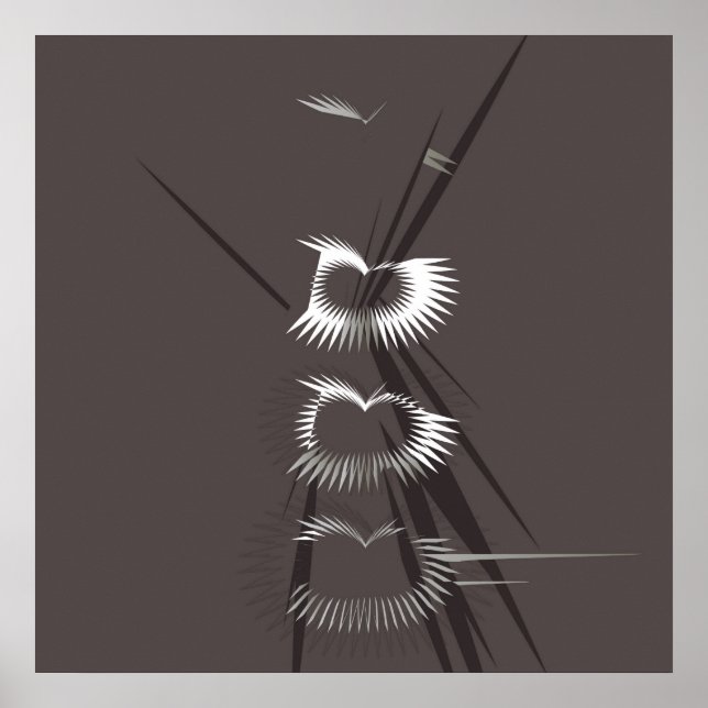 Póster Abstrato nº 297 (Frente)