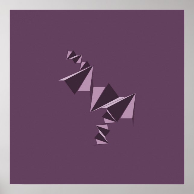 Póster Abstrato nº 315 (Frente)