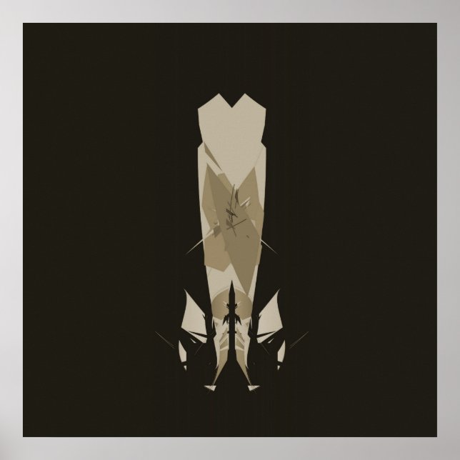 Póster Abstrato nº 323 (Frente)