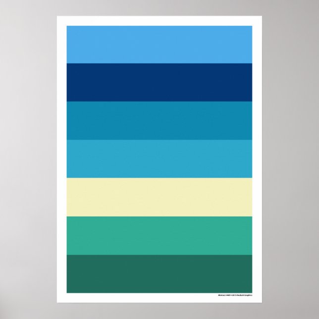 Póster Abstrato nº 409 (Frente)