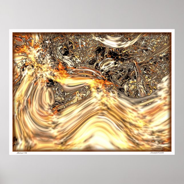 Póster Abstrato nº 58 (Frente)