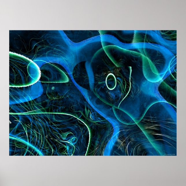 Póster Abstrato nº 93 (Frente)