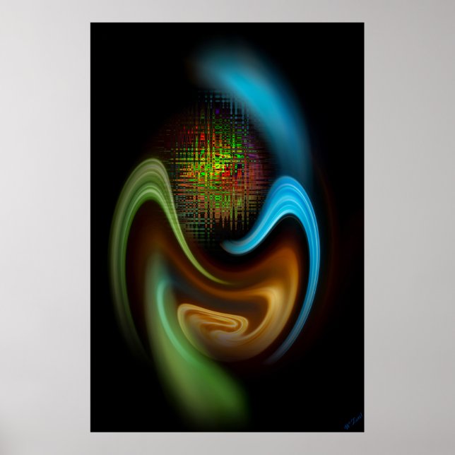 Poster Abstrato na perfeição (Frente)