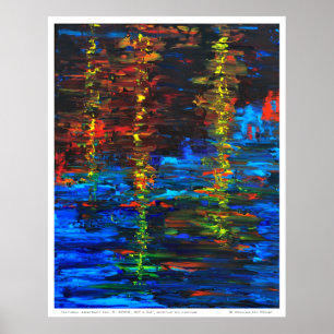 Poster abstrato natural