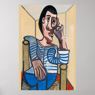 Poster Abstrato no Telefone celular, editar texto