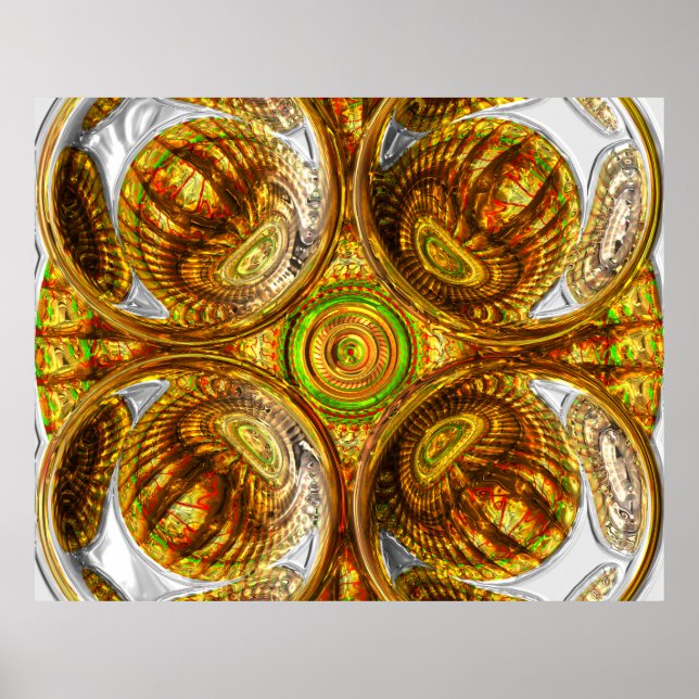 POSTER ABSTRATO PADRÕES 2 (Frente)