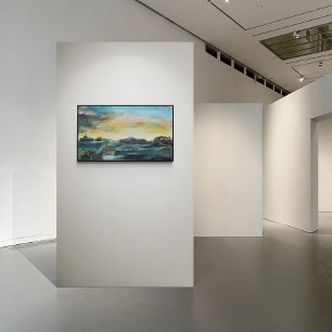 Poster Abstrato Paisagem