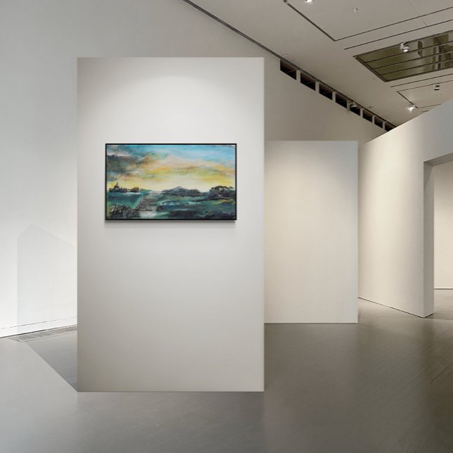 Poster Abstrato Paisagem (Criador carregado)