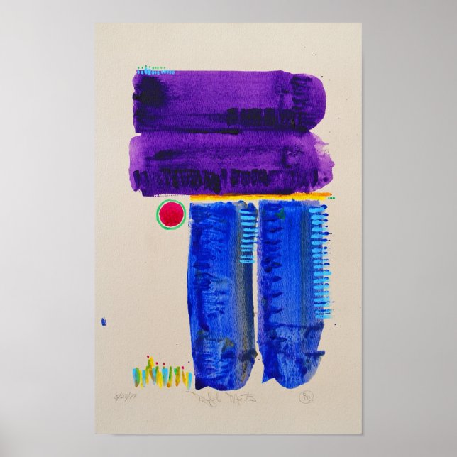 Poster Abstrato Paisagem (Frente)