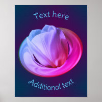Abstrato personalizado por Petais de Tulipas branc
