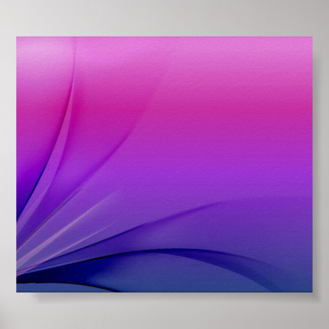 Poster Abstrato Purple Blue Background Vetor Graphic DI (Frente)