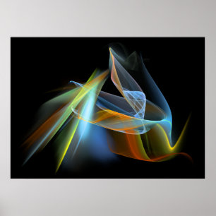 Póster 'Abstrato simples'