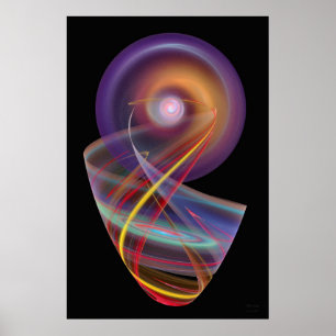 Póster 'Abstrato simples 012'
