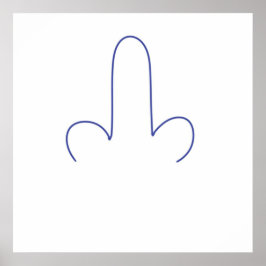 Poster abstrato stripe art