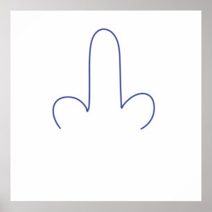 Poster abstrato stripe art