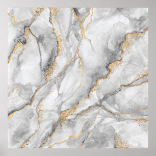 Poster abstrato, textura criativa de mar branco