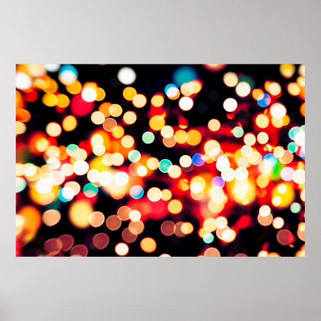 Poster abstrato textura, fundo leve (Frente)