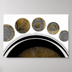 Póster Abstrato Textured 2 - inexplicado