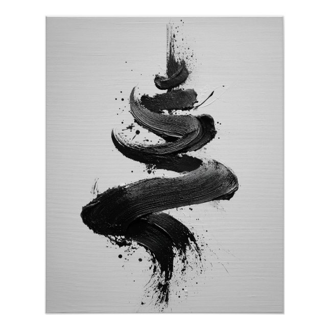 Póster Abstrato Wall Art (Frente)