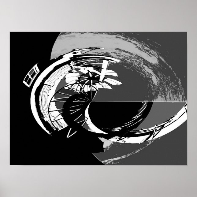 PÓSTER ABSTRATO WINDMILL 2 (Frente)