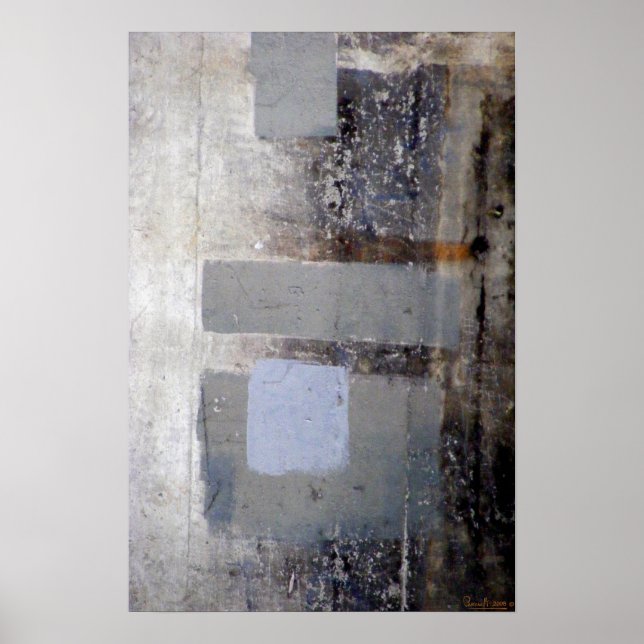 Póster Abstratos ignorados 6 (Frente)