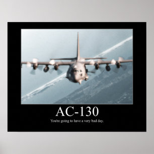 Poster AC-130 inspirador