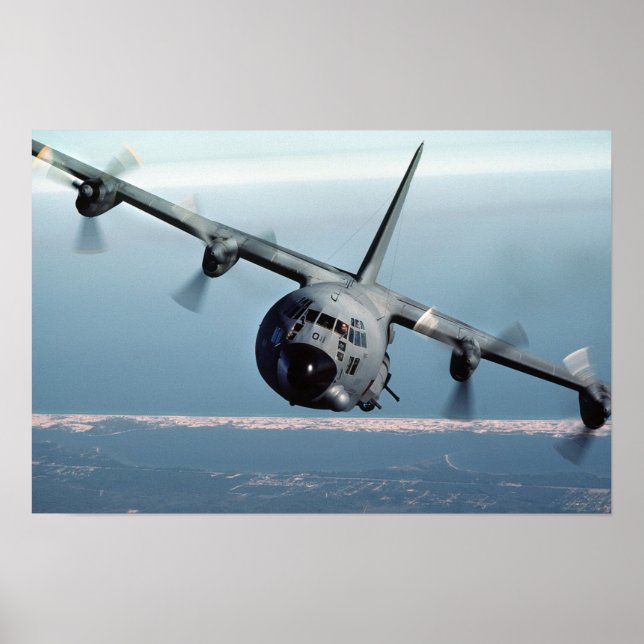 Poster AC-130 Spooky (Frente)