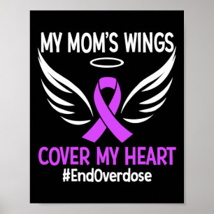 Poster Acabar com o Overdose As Asas da Minha Mãe Cobrem