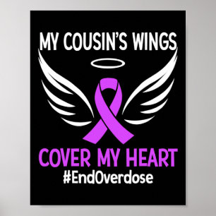 Poster Acabar com o Overdose Asas da Minha Prima Cobrem M