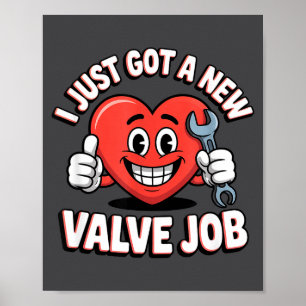 Poster Acabei de fazer uma cirurgia de troca de válvula, 