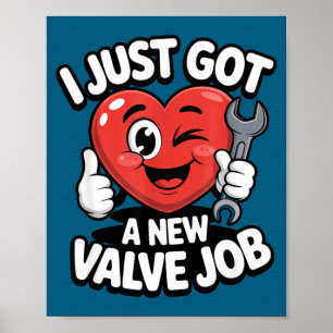 Poster Acabei de fazer uma nova cirurgia de válvula cardí
