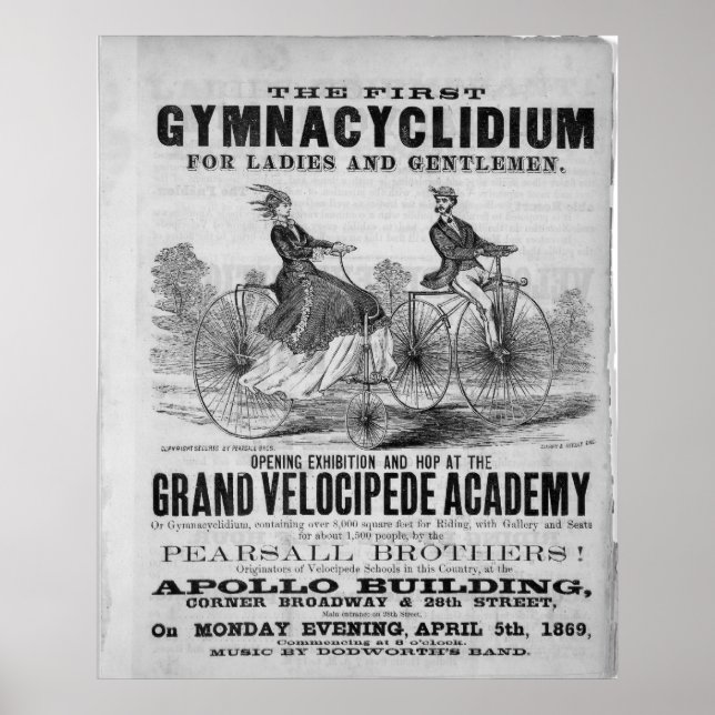 Poster Academia do Grande Velocipede (Frente)
