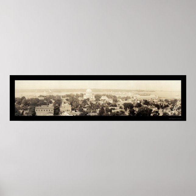 Poster Academia Naval, MD Foto 1919 (Frente)