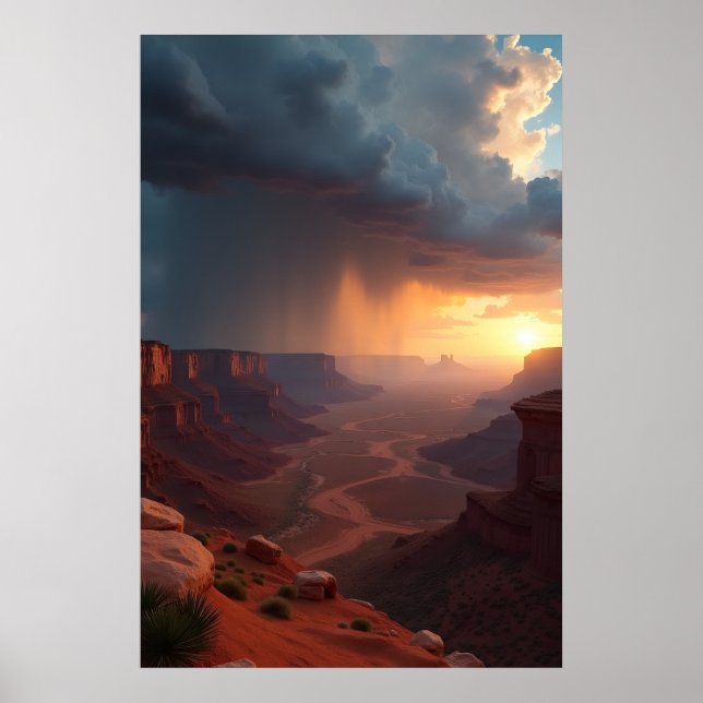 Poster Acalmando a Tempestade (Frente)