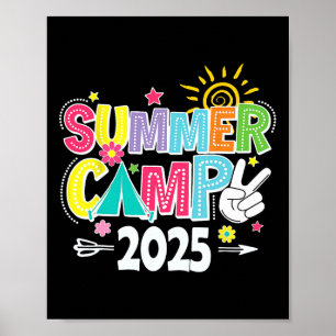 Poster Acampamento de Verão 2025 Férias de Verão 2025 Fam
