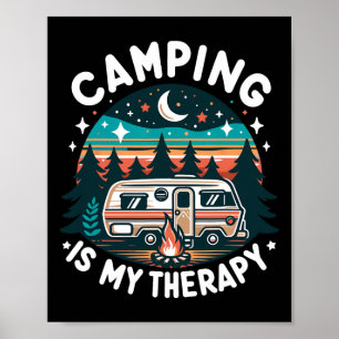 Poster Acampamento É Minha Matriz Familiar De Férias De V