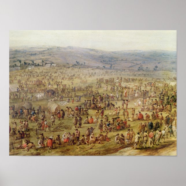 Poster Acampamento Militar (Frente)