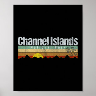 Poster Acampamento Parque Nacional Ilhas do Canal Trilha
