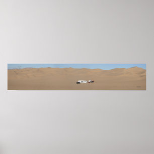 Póster Acampamento solitário