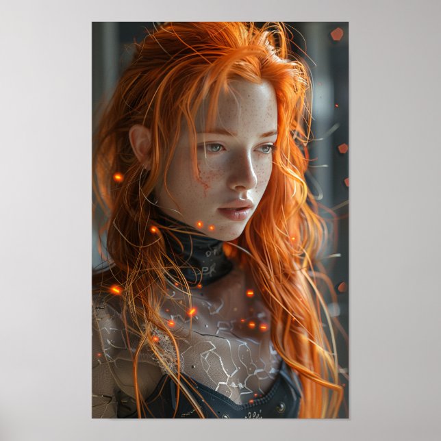 Poster Ação de Batalha Medieval Pose Meia Viagem Moda (Frente)