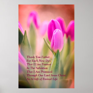 Poster Ação de Graças pela Salvação Profeética