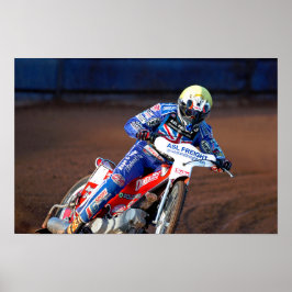 Poster Ação de Motocicleta do Reino Unido em excelente
