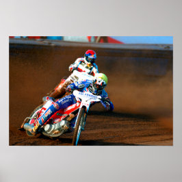 Poster Ação de Motocicleta do Reino Unido em excelente